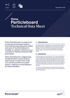 Prime Particleboard MSDS November 2018