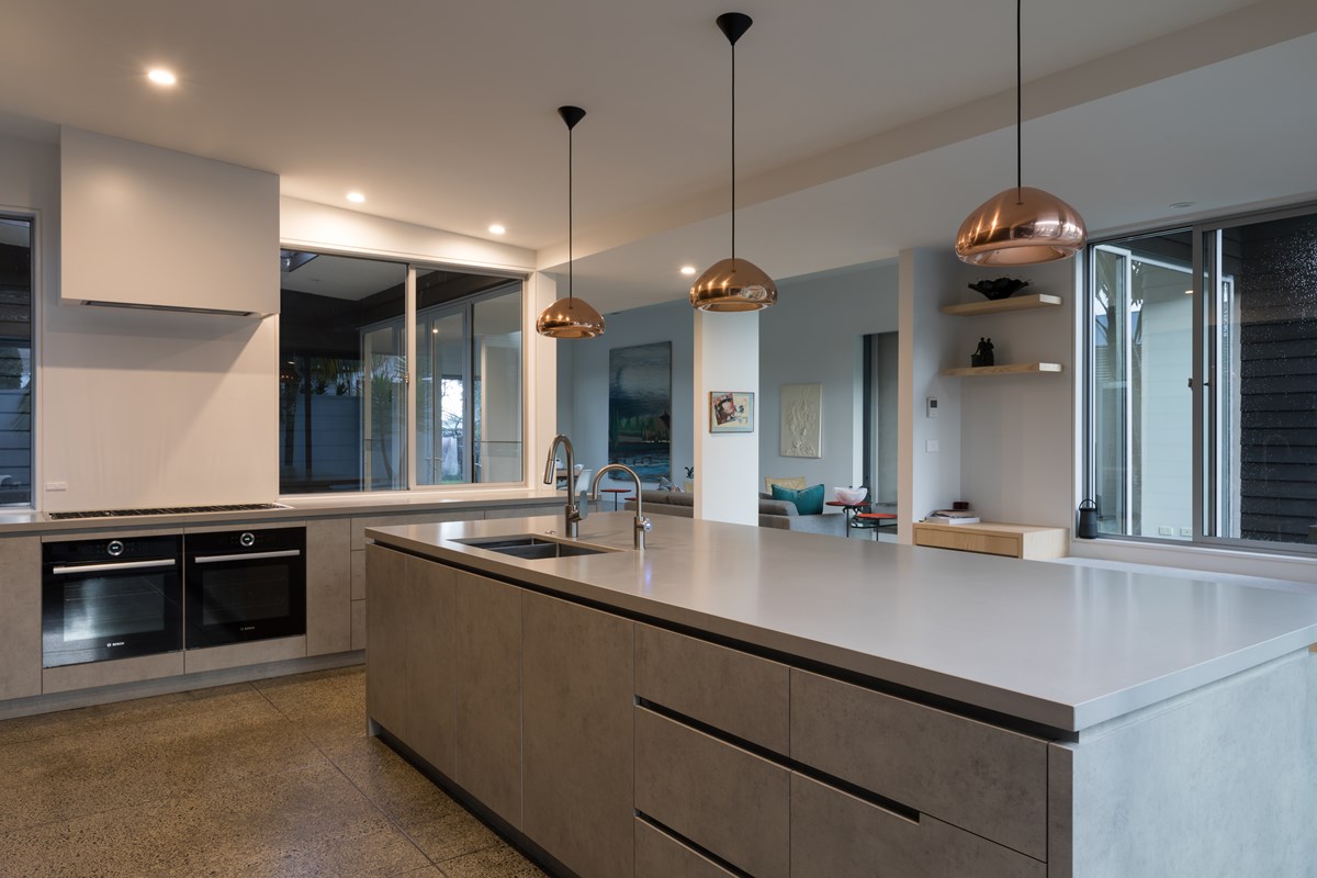 PL Grey Concrete Neo Design kitchen