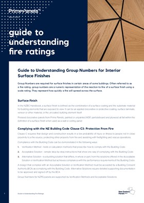 Prime Guide to Understanding Fire Ratings