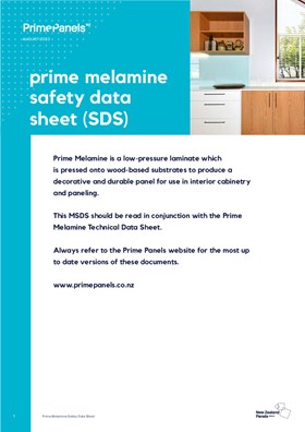 Prime Melamine SDS