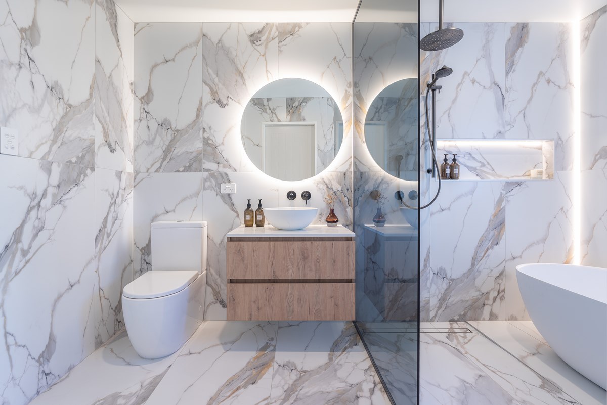 Bathroom cabinet French Oak Melamine
