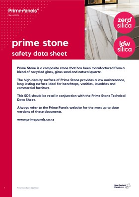 Prime Stone Safety Data Sheet