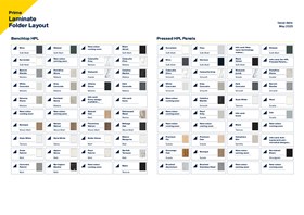Prime Laminate Folder Layout