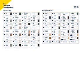 Prime Laminate Folder Layout