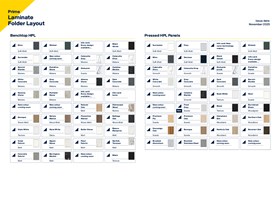 Prime Laminate Folder Layout
