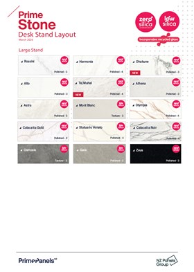 Prime Stone Desk Stand Layout